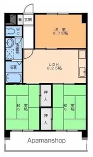 レジデンス松本【305号室】の間取り