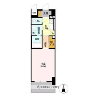 フロンティア・コンフォート研究学園【4階】の間取り