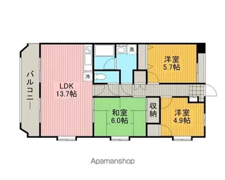 プリマベーラⅢ【1階】の間取り
