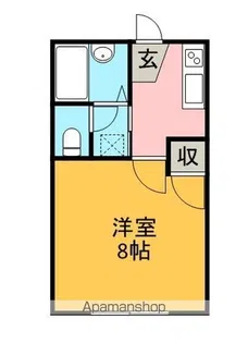 エクセルコーポ【101号室】の間取り