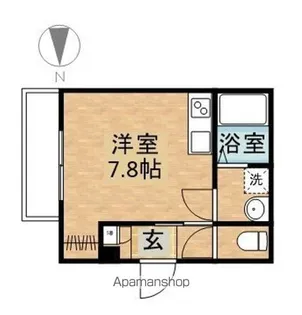 LECOCON熱田【3階】の間取り