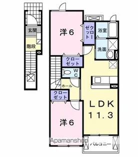 フル・マーク【2階】の間取り