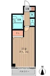 シュテルン和光【1階】の間取り