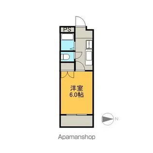 ゴールデンハイツ【3階】の間取り