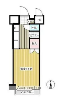 メゾン栗田【210号室】の間取り
