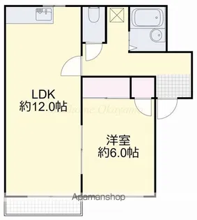 川井コーポ【2階】の間取り