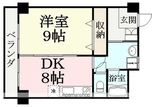 ヤシロプラザビル【204号室】の間取り