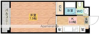 トラッドまなびの【303号室】の間取り