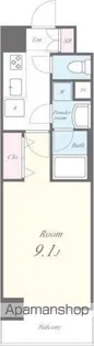 ベルミエール【3階】の間取り