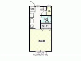 フルハウス【106号室】の間取り