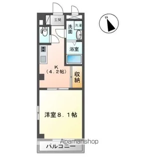 メゾン・ド・ケヤキ【1階】の間取り