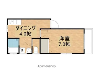 リーベンハウスZ 8番館【101号室】の間取り
