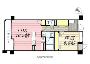 グランデ東雲【2階】の間取り