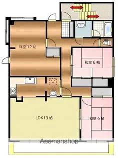 高杉ビル【3階】の間取り