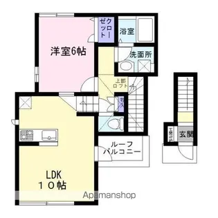 CASA GRACIA(カーサ・グレイシア)【2階】の間取り