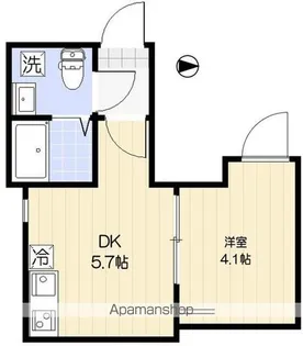 グロリア小岩【2階】の間取り