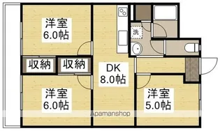 大建アーバンハイツ【4階】の間取り