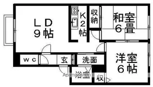 アーヴァン84【2階】の間取り