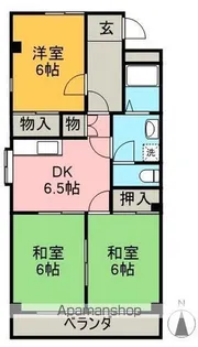 はらニューハイツ【2階】の間取り