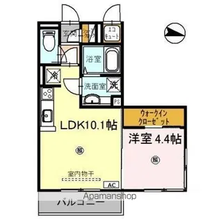 ル・フチュール【3階】の間取り