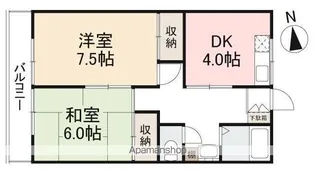 正英社ビル【302号室】の間取り