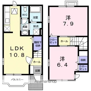 エクセレントⅡ【101号室】の間取り