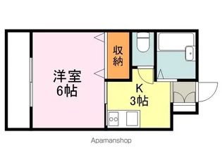 広島県福山市春日町1丁目【マンション】の間取り