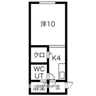 ポプリ高台【1階】の間取り