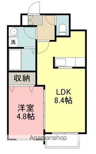 プロモ河原町【2階】の間取り