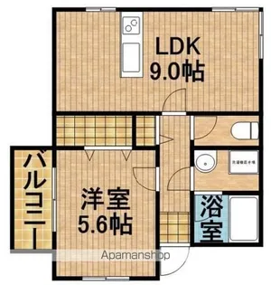 半田ビレッジ5号棟【1階】の間取り