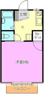 ふれんどあや【203号室】の間取り