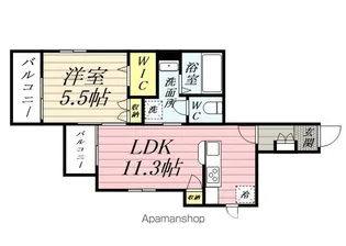 DOビル春日ヘーベルメゾン【3階】の間取り