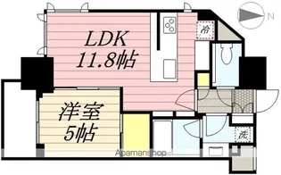 パークハビオ飯田橋【2階】の間取り