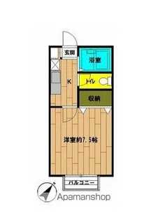 プレジールN【2階】の間取り