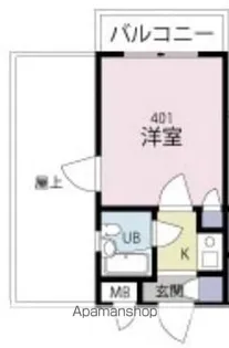 クロノス八王子台町【4階】の間取り