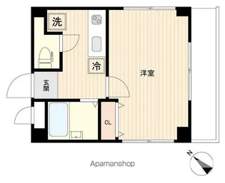 ザ・レジデンス行徳Ⅲ【6階】の間取り