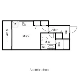 エルスタンザ白金台【2階】の間取り
