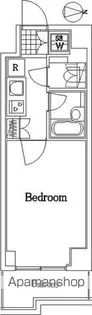 ルーブル都立家政弐番館【2階】の間取り