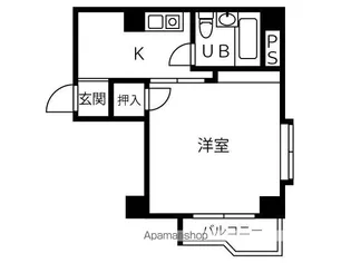 第11友建ビル【4階】の間取り