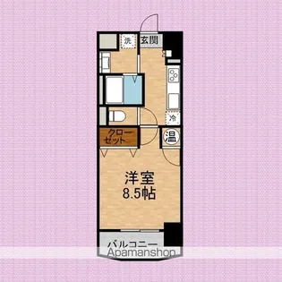 リヴェール【4階】の間取り