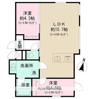 ベラ・カーサ大岡山【2階】の間取り