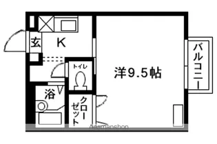 コーポ・帆【101号室】の間取り