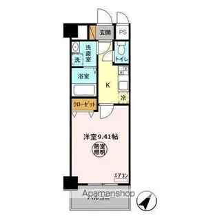 GRAND RISE 住居【3階】の間取り