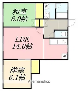 ライトハイムⅡ【103号室】の間取り