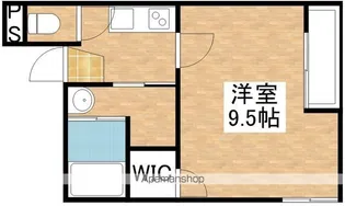 フジパレス東淀川Ⅱ番館【2階】の間取り