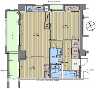 ル・ミュウ【304号室】の間取り