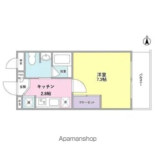 東京都杉並区久我山3丁目【マンション】の間取り