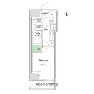 スタイリオ川崎【8階】の間取り