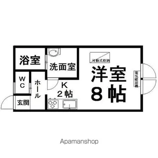 LAーFLORA Ⅲ【2階】の間取り