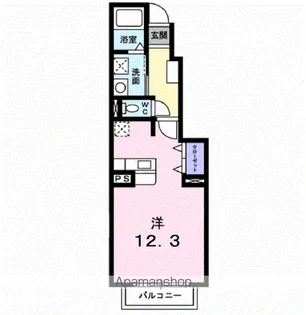 ヴィラ・佐藤Ⅱ【1階】の間取り